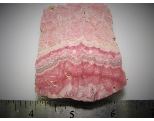 Rhodochrosite Lapidary Slab